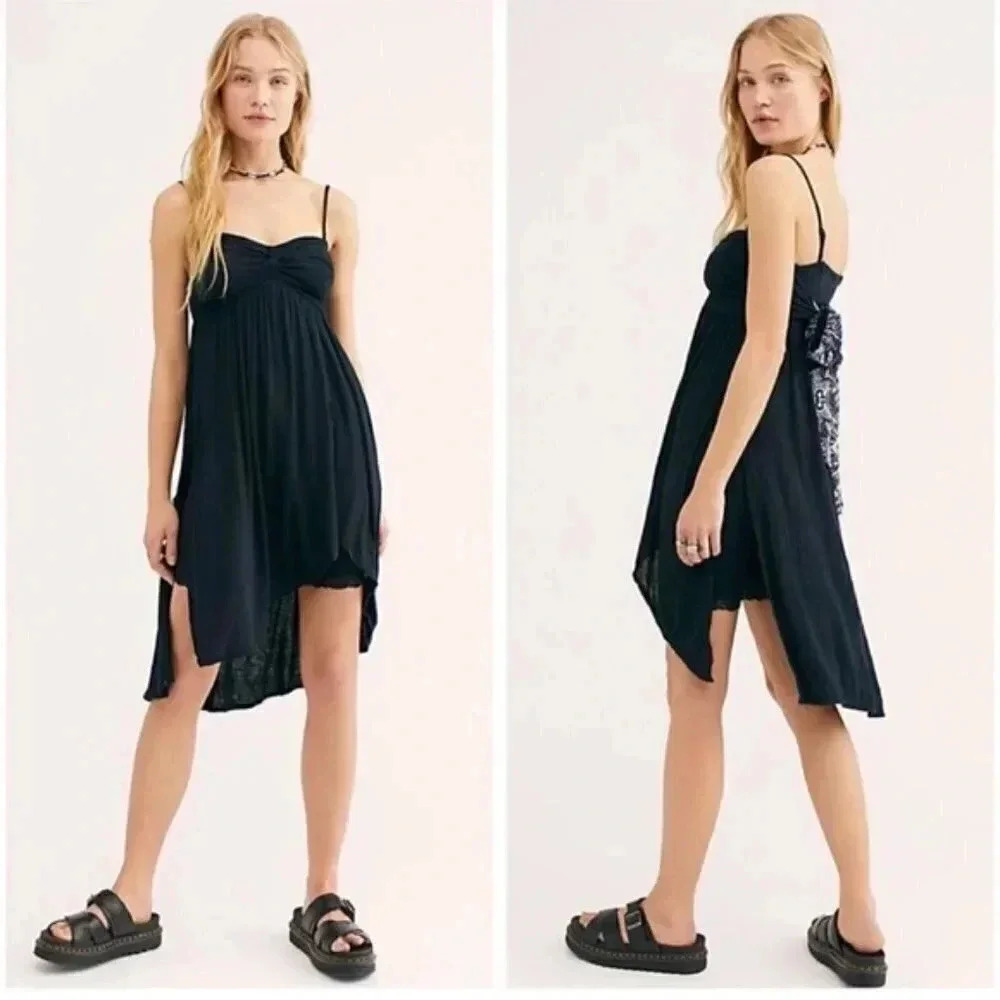 Free People Side Swept Tunic Dress